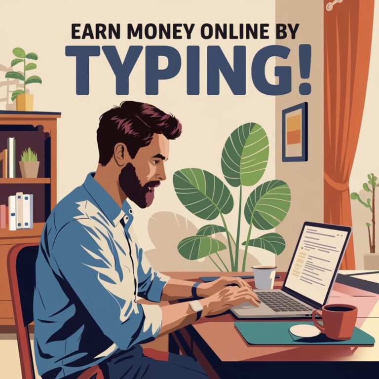 earn money online by typing